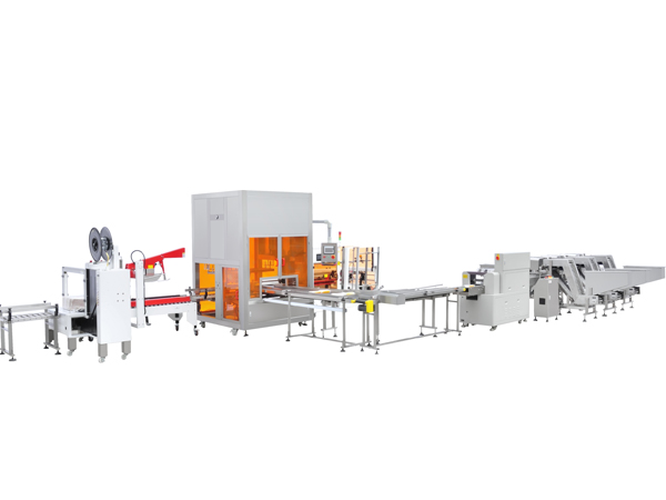 棒棒冰枕包自動開箱、裝箱、封箱打包線